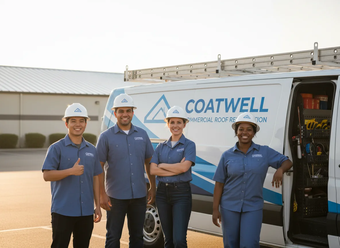 Commercial roof coating company in Battletown, KY